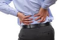 man having Muscle strain